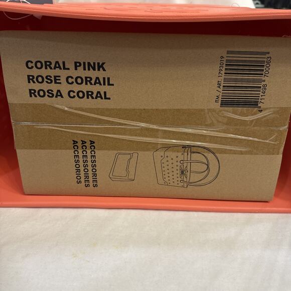 Beachcomber Bag Coral Pink NWT 13.6” X 9.6” X 19.1” - Picture 5 of 7